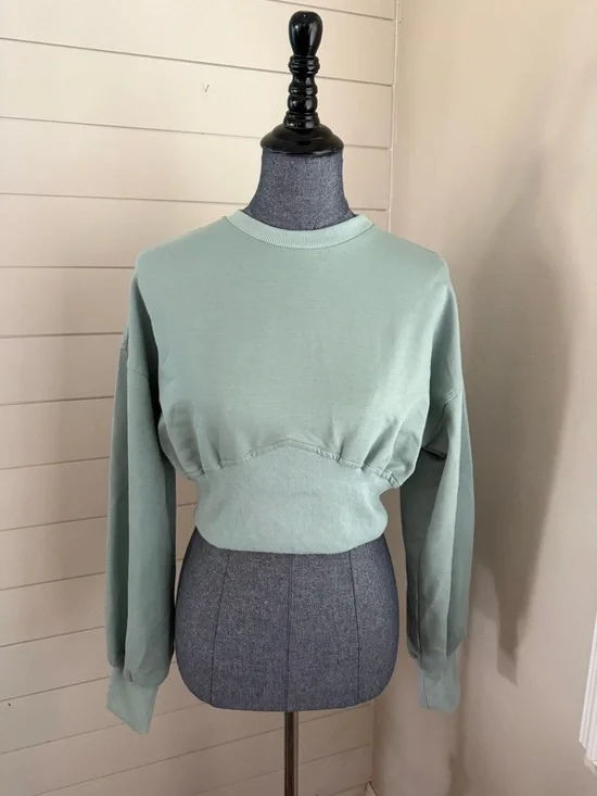 Cider Crop Crewneck - Picture 2 of 6